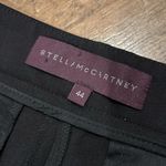 Stella McCartney  Scuba Knit Straight-Leg Ankle Trousers in Black Photo 3