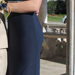 Anny Lee Embellished Navy Formal/Prom Dress Photo 0