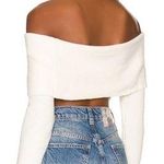 superdown  Lyla Crop Sweater in White Photo 1