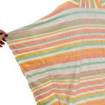 Juicy Couture Melon Mint White Striped Terrycloth Hooded Poncho size M NEW Tags Photo 6