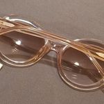 Zimmermann 💕💕 Amelie Butterfly Sunglasses ~ Nude Acetate 100% UV Protection NWT Photo 10