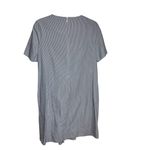 COS  Blue White Cotton Striped Mini Dress Sz. 4 Photo 2