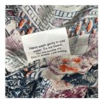 Earthbound Boho Flare Patchwork Mini Sundress Size Large Festival Cottagecore Tan Photo 9