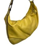 Nine & Co. Nine & Co Yellow Handbag Shoulder Bag Purse Faux Leather Retro Y2K Babydoll Photo 1