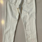 frame denim NWOT FRAME Woman LE ITALIEN True Straight In Blanc Jeans Size 29 $239 Photo 7