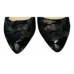 Nine West  Starship Metallic Leather Camo D'Orsay Pointed Toe Flats Shoes Size 7M Photo 6