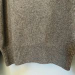 Ba&sh ‎ Keane Lace-Up Cuff Wool & Cotton Sweater, Tan, Size Small, DESIGNER, NWT Photo 11