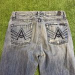 7 For All Mankind “a” pocket Blue Jeans Size 30 Photo 6