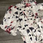 Love Shack Fancy NWT  Beige Cottagecore Sutton Assymetrical Floral Ruffle Minidress Photo 8