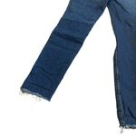 We The Free  Free People Dark Wash Jeans Distressed Raw Chewed Hem Size 27 Photo 8