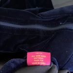 Catherine Malandrino  Deep Blue Velvet Over the Knee Boots Photo 5