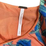 Free People Floral Print Coral & Blue Tank Mini Dress Size Small Photo 1