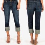 Kut From The Kloth Cameron Straight Leg Jeans with Cuffed Hem size 6 Photo 1