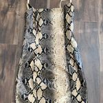 Pretty Little Thing Snake Print Dress Photo 2