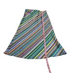 Milly  rainbow bias midi skirt Photo 2