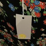 Boden: Black skirt with flowers and ruffle hem Photo 2