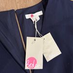 NWT Boden Romilly Jumpsuit 8 Petite Navy Blue Short Sleeve Size 8P Photo 3