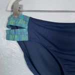 Athleta  Women XL Navy Blue Strappy Bikini Bottoms Swim Athletic Summer Beach Photo 2