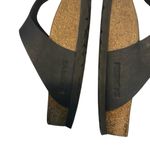 Birkenstocks Gizeh Birko-Flor black size 41 = women’s 10.5 Photo 7