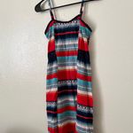 Mossimo Supply Co Red & Blue Print Dress Photo 4