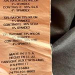 Bebe Womens  Black Silk Blend Mini Dress Apron Dress all Xs Photo 7