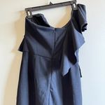 Alexia Admor Alexia‎ Admor Synthetic One-shoulder Ruffle Jumpsuit in Black Womens Size 4 Photo 6