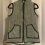 Women’s Black&White Wool Vest White Size M Photo 0