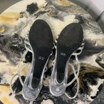 Nina Silver Glitter Slingback Kitten Heels Photo 6