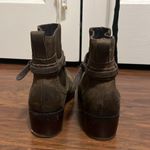 UGG 💖  Krewe Brown Leather Pull On Ankle Boots Photo 3