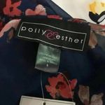 Polly & Esther Floral Semi-Sheer Kimono Cover-Up NWT SMALL Photo 4
