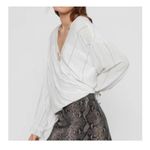 All saints penny stripe top size xs White Photo 1