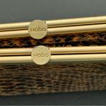 Hobo The Original Elegant Brown Snakeskin Clutch Clutch Wallet Photo 1