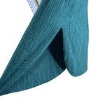 Anthropologie  Sabina Musayev Skirt Blue Textured Side Slit Maxi Medium Photo 2