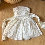 Babyboo Floral White Dress Photo 0