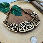 Chico's Chico’s Vintage Statement Necklace with Faux Tortoiseshell & Cabochon Accents Photo 7