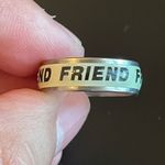Glow in the dark friend ring size 9.75 Green Photo 5
