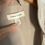 Urban Outfitters Silence+Noise Tencel Khaki Tan Jacket Baggy Boho Neutral Pocket Photo 2