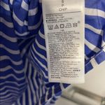 Gap WOMENS BLUE WHITE STRIPE POPLIN MIDI DRESS SMALL COTTON Photo 6