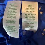 Lilly Pulitzer Amrita Romance Midi Eyelet True Navy Soiree Eyelet Dress Size 10 Photo 15