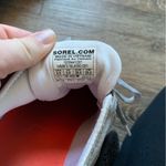 Sorel Women's Out N About Plus Lace Sneakers Gray 8.5 Photo 4