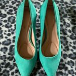 Kelly & Katie  Emmie Teal Faux Suede Pump 6.5 Photo 0