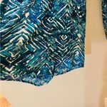 Forever 21 Blue and White Patterned long sleeve romper Photo 8