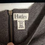 Hatley Color block Stripes Gray/Black/Tan Three Quarter Sleeve Sweater Dress Size M Photo 3