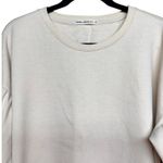 Marine layer Jace Puff Sleeve Sweatshirt in Antique White Women’s Size XL Photo 2