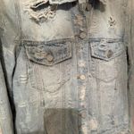 BLANK NYC  Ride with me distressed denim jacket Photo 3