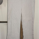 Joseph Ribkoff  White Gray Pull‎ On Wide Leg Pants Size 8 Photo 0