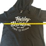 Harley Davidson Size S Free To Roam Hoodie Sweatshirt Charcoal Black Orlando FL Gray Photo 5