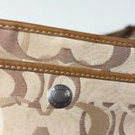 Coach 10148 Vintage Y2K Optic Tan Brown Signature Swing Bag Crossbody Bag Photo 7