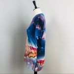 Galaxy Cat Riding Bacon T Shirt Medium Photo 4