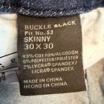 Buckle  Black Women's Skinny Jeans 30 X 30 Fit No. 53 Photo 3